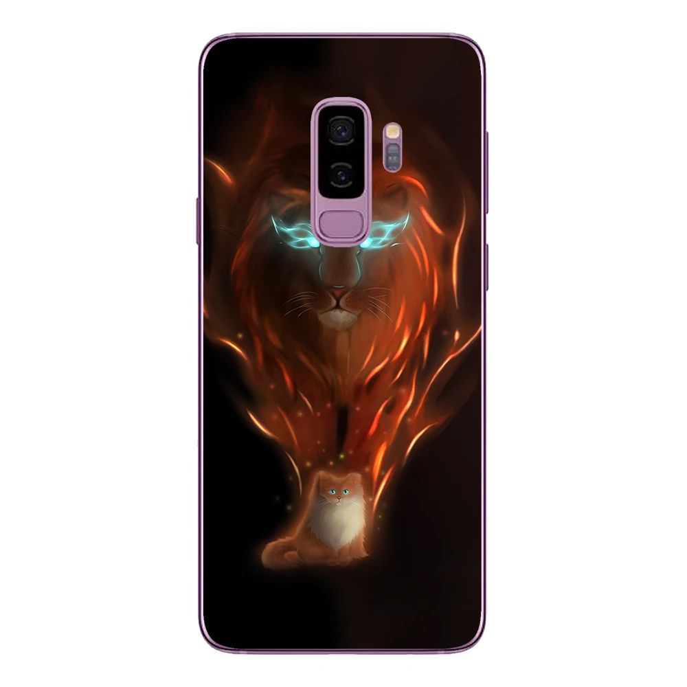 120 Мягкий термополиуретановый чехол для samsung Galaxy S7 Edge S8 S9 Plus, силиконовый чехол, чехол с тигром, львом, волком, лисой, рыбой, защитный чехол для телефона - Цвет: 120