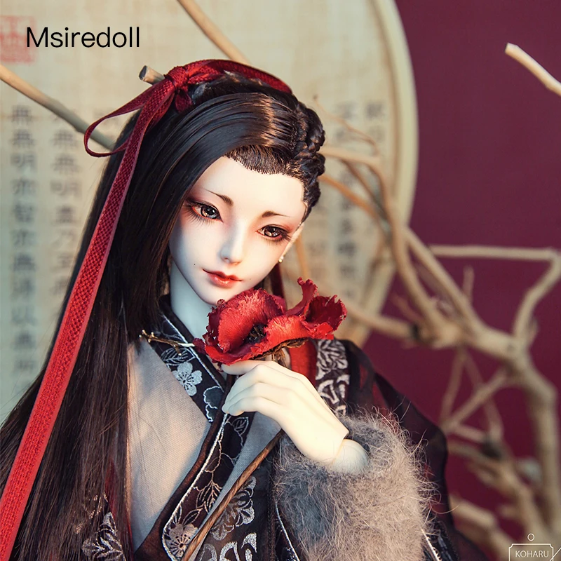Msiredoll шарнирные аксессуары для кукол BJD 1/3 парик Термостойкое волокно Сделано в