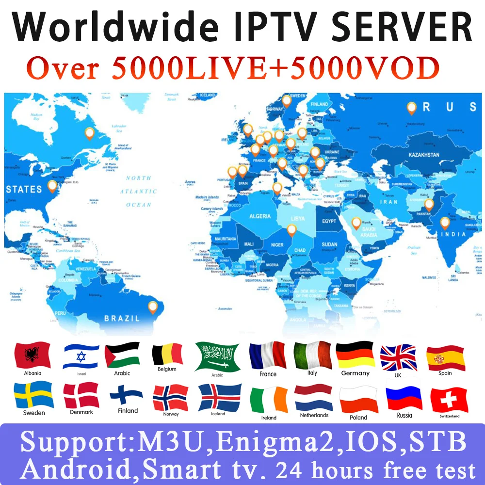 Iptv italia IPTV подписка Франция Италия Испания Нидерланды арабский Германия Швеция
