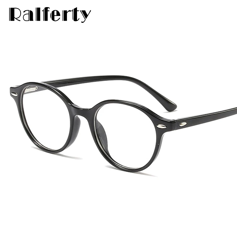 Ralferty 2019 ретро круглая оправа для очков женские прозрачные очки украшенные