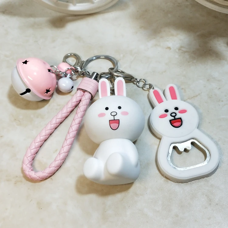 Hello kitty Банни брелок прекрасный открывалка для бутылок Использование пряжки Kt