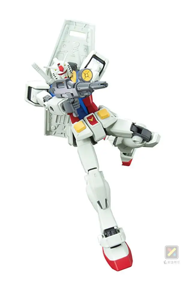 Bandai оригинальная модель Gundam HGUC 1/144, RX-78 свободы, единорог, предназначение, броня, распакованный мобильный костюм, детские игрушки с держателем
