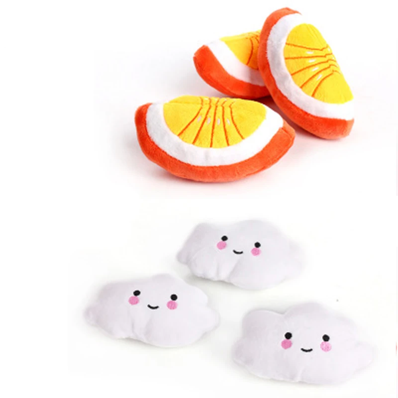 Игрушки для домашних животных, кошек, звук, фрукты, овощи, курица, барабан, кости, скрип, игрушка для собак, щенок, плюш, красный перец, баклажан, редиска, утка