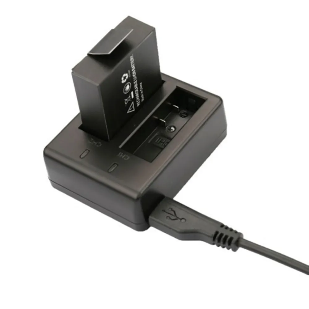 Высокое качество Usb зарядное устройство адаптер Двухканальный для Sjcam