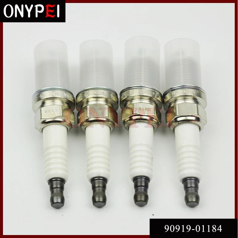 4x 90919-01184 K20R-U11 обычные свечи зажигания для Toyota Yaris Rav4 Camry Mark2 Mr2 9091901184 K20RU11 |