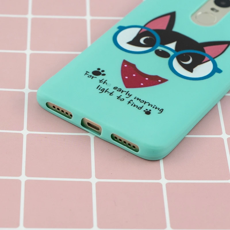 For Xiaomi Redmi Note 4 Case Soft Silicone Cartoon Phone Xiomi 4X Back Cover Etui | Мобильные телефоны и аксессуары