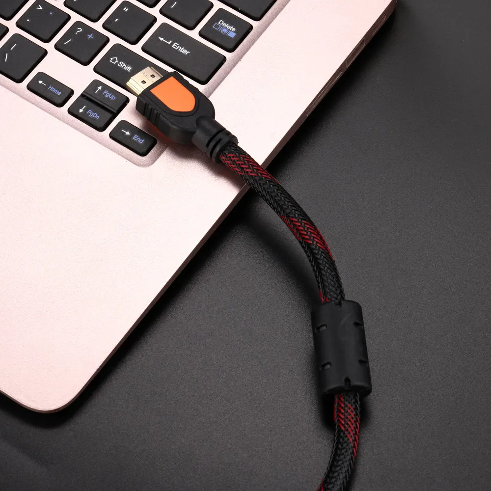 2019 HDMI папа на 3 RCA AV Аудио Видео 5FT кабель Шнур адаптер для ТВ HDTV DVD 1080p 29 #|Кабели HDMI| |