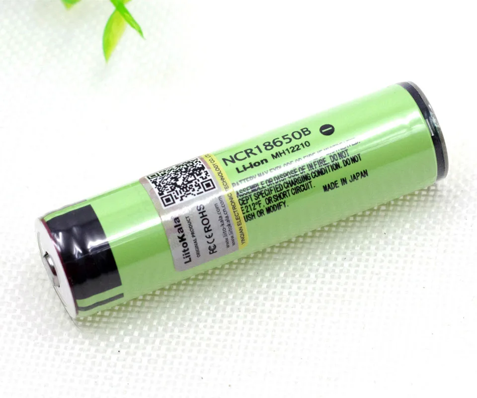 Liitokala новый безопасный Оригинальный NCR18650B 3400mAh 18650 аккумуляторная батарея с PCB 3 7 v