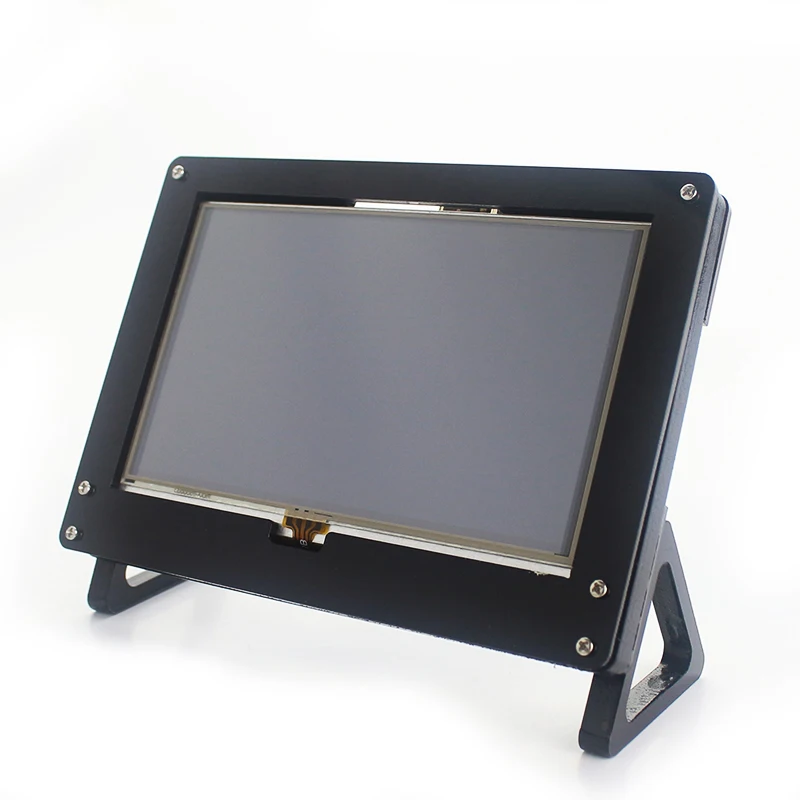 Raspberry Pi 3 5 дюймов Чехол для экрана черный ЖК держатель кронштейн Model B Plus