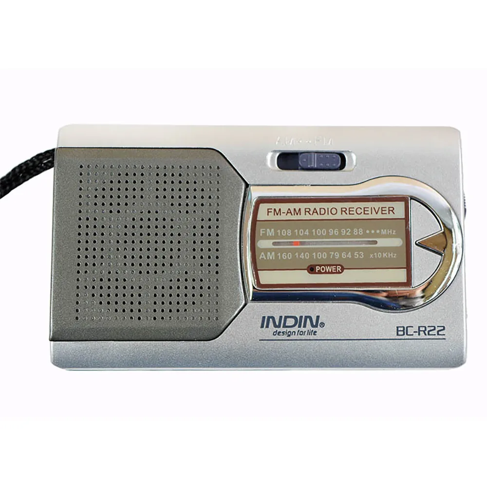 Черный HIPERDEA беспроводной радио простой Soild мини портативный карманный AM/FM телескопическая антенна с питанием от батареи радио приемник Apr19 - Цвет: Черный