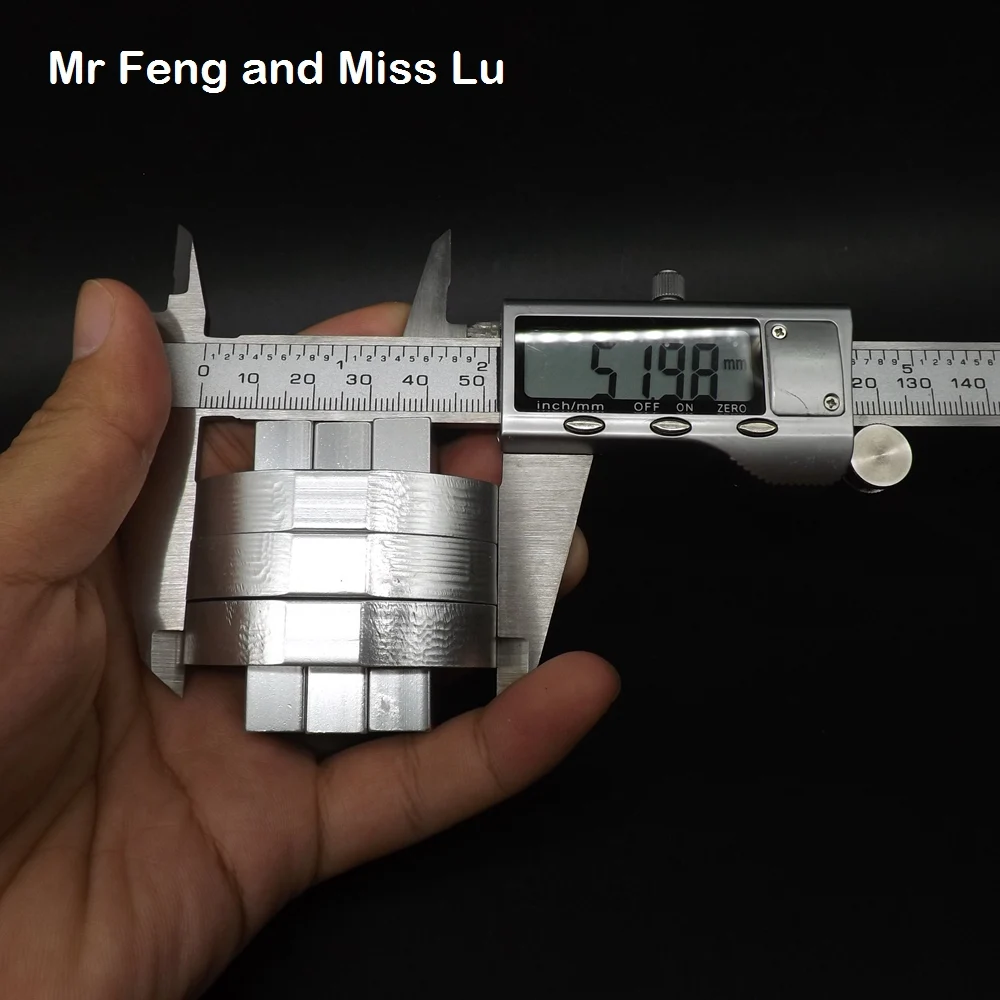 Серебряное кольцо и Lu Ban Lock металлический пазл из чистого алюминиевого сплава CNC