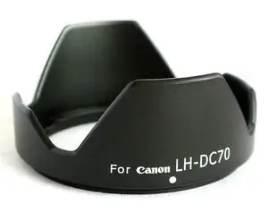 Заменить LH DC70 бленда объектива для Canon G1X G1 X Камера DC70|lens hood for canon|lens hoodcanon camera lens |