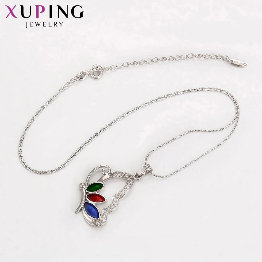 Xuping модная Элегантная подвеска в виде бабочки женская бижутерия подарок на день