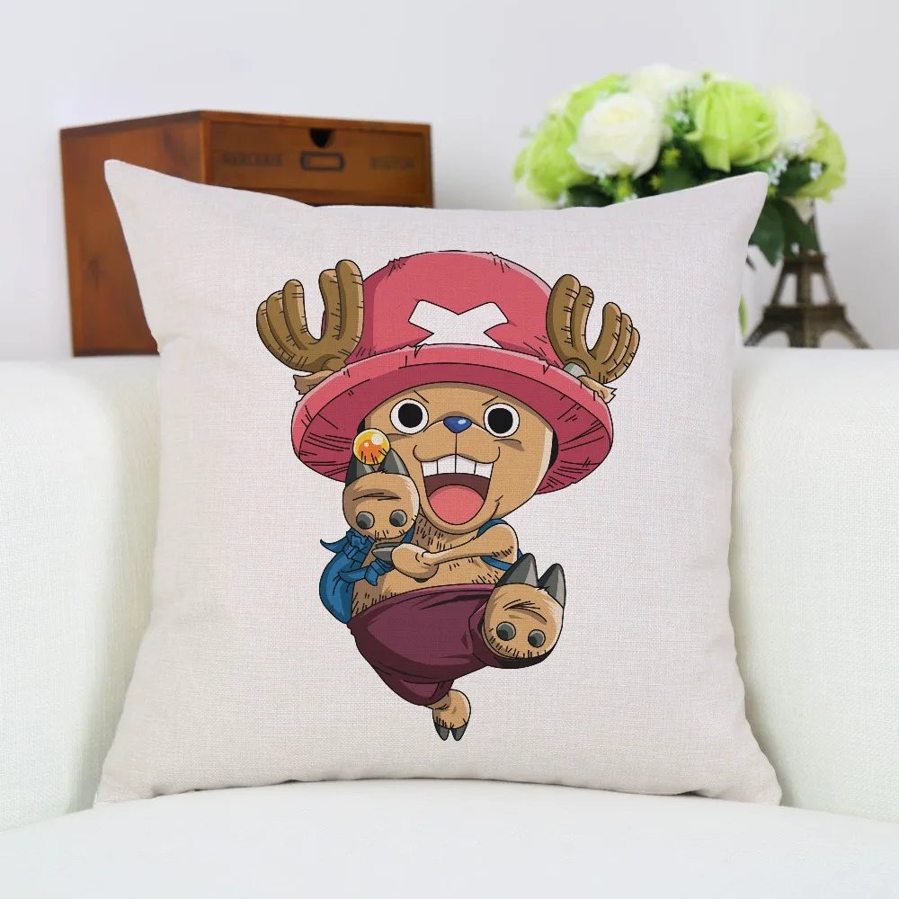 Аниме одна деталь Тони Чоппер мультфильм печати смешная Наволочка на подушку