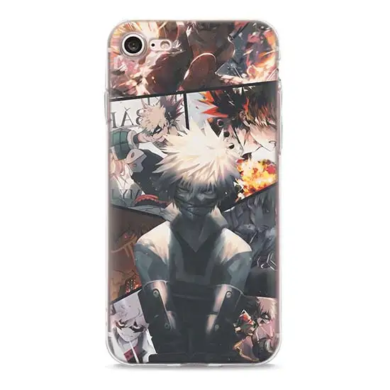 Прозрачный чехол my hero Academy для Apple iPhone 7 8 Plus 6 6s Plus 5 5S X XR XS MAX TPU мягкие чехлы Coque - Цвет: 02