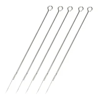5 pieces 1rl disposable tattoo needles 304 medical stainless steel permanent makeup needles machine kit