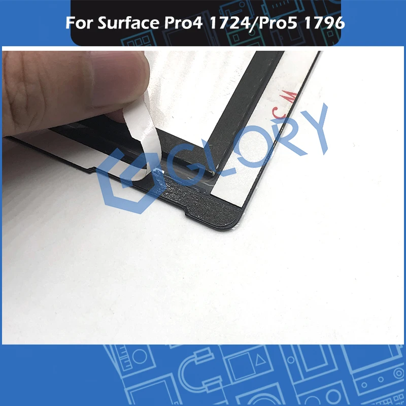 Новый Набор стикеров для ЖК-экрана Microsoft Surface Pro4 1724 Pro5 1796 клейкая лента экрана