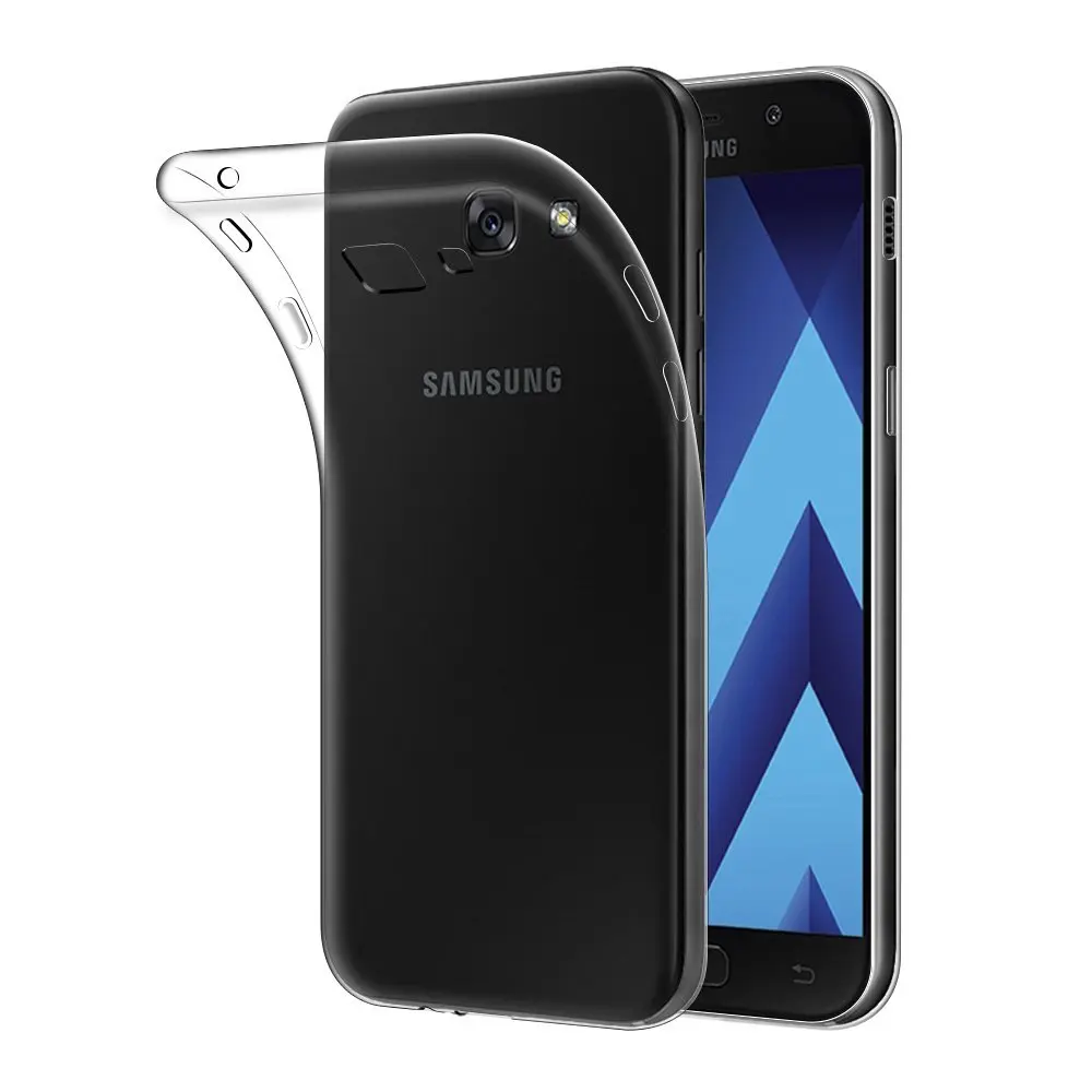 Прозрачный мягкий силиконовый чехол для телефона Samsung Galaxy J3 J5 J7 Prime 2016 A3 A5 A7 2017 A8 Star