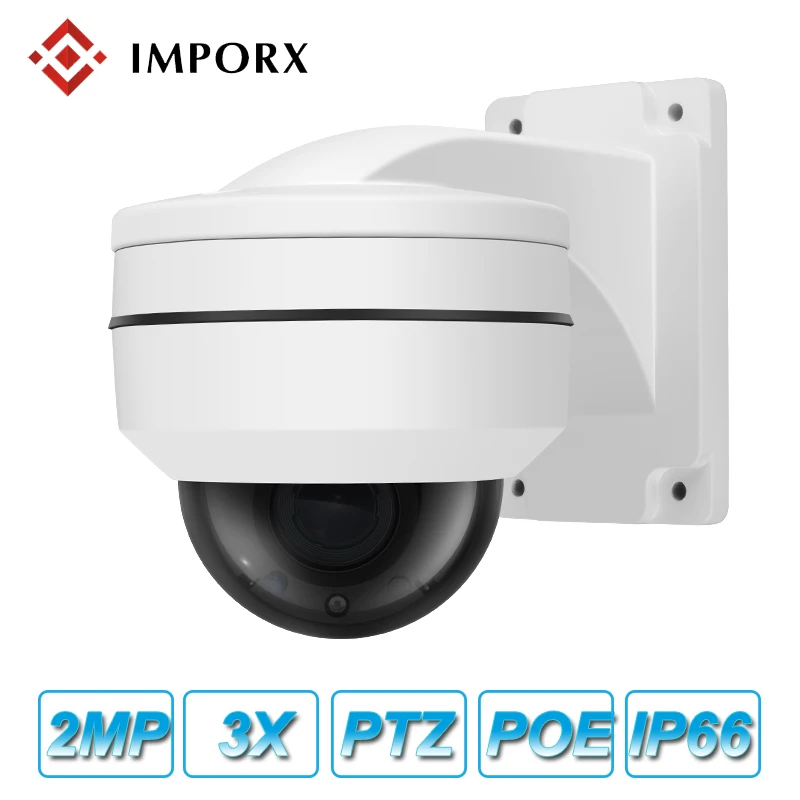 1080 P мини PTZ купольная камера POE 2MP 3X зум 2 8 мм охранная CCTV Сеть ip Водонепроницаемая