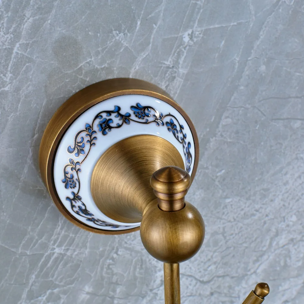 Бесплатная доставка керамическая декоративная вешалка для банного полотенца