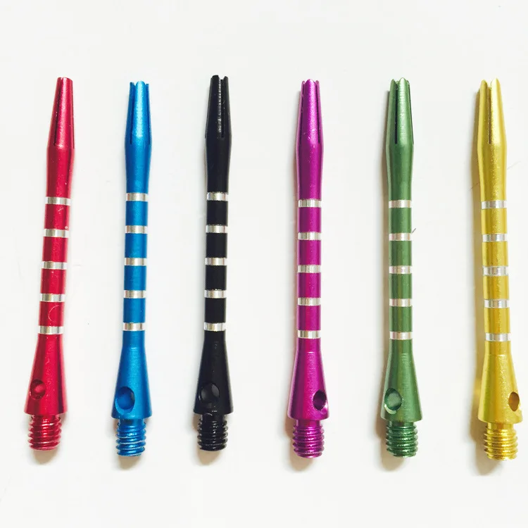 30 шт./лот 53 мм 2BA алюминиевые средние дротики валы бороны стрелы метательные