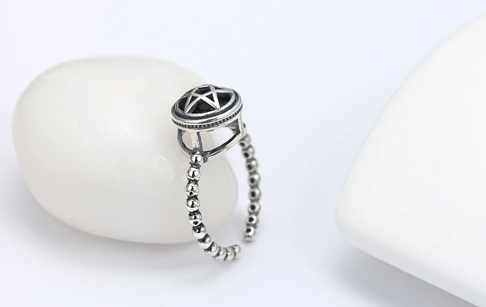 ORSA JEWELS, Настоящее, 925, женские регулируемые кольца, Стерлинговое Серебро, кубический цирконий, в форме звезды, женское кольцо, стильные ювелирные изделия SR125