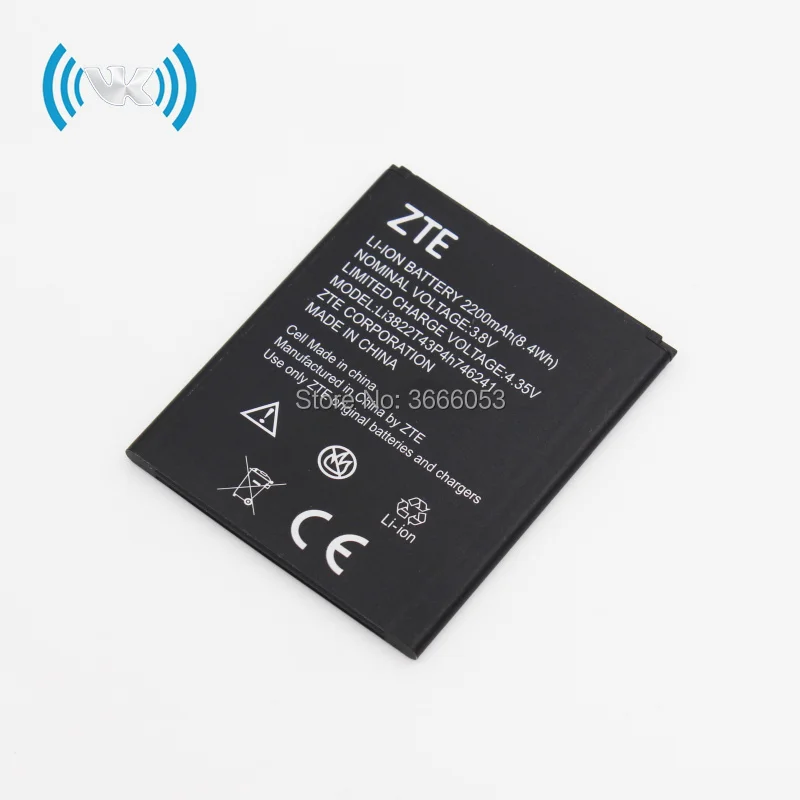 VK новый аккумулятор 2200 мАч/8 4 Вт/ч 3 8 В Li3822T43P4h746241 для ZTE Blade L4 Pro A465 A475 TWM Amazing X3s литий