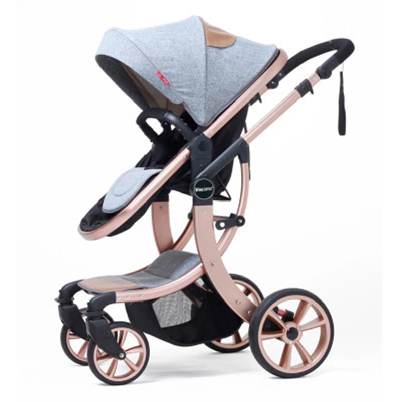Горячий русский зимой и летом громких детская коляска может сидеть четыре сезона