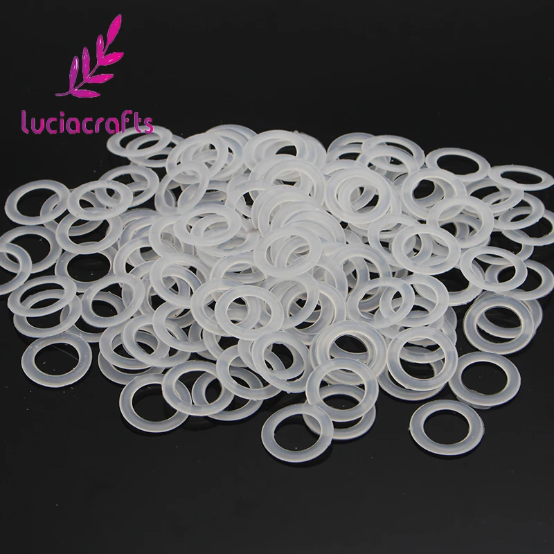 Lucia crafts 21 мм белый пластиковый крюк мешок круг пластиковый круг DIY подушка для сиденья автомобиля сумки аксессуары 200 шт./лот J0143