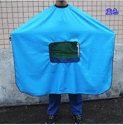 Детский фартук для парикмахерской с мультяшным рисунком детская накидка