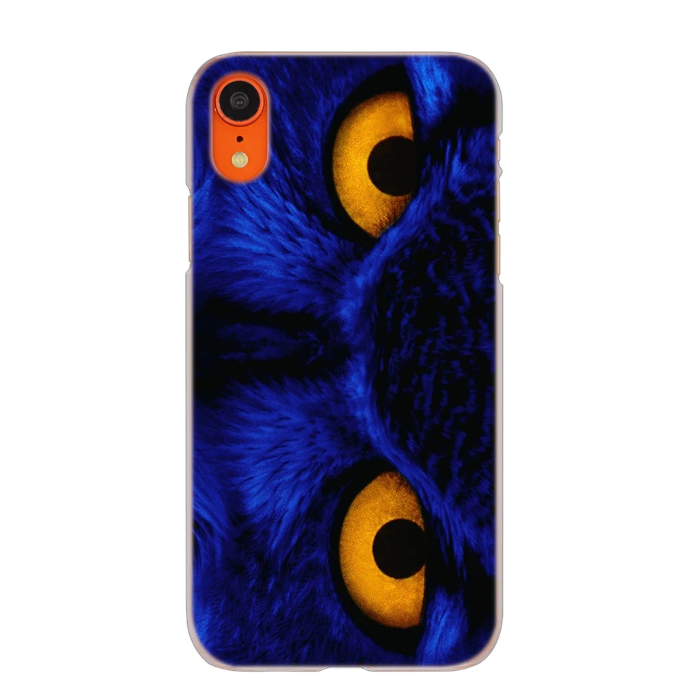 015 MLLSE Птица орел животного Сова Ночная мода обложка чехол для iphone XS Max X XR 8 7 6 Plus 5 SE 5S 5C 4 4S мобильных телефонов с красивыми рисунками, Лидер продаж - Цвет: 015