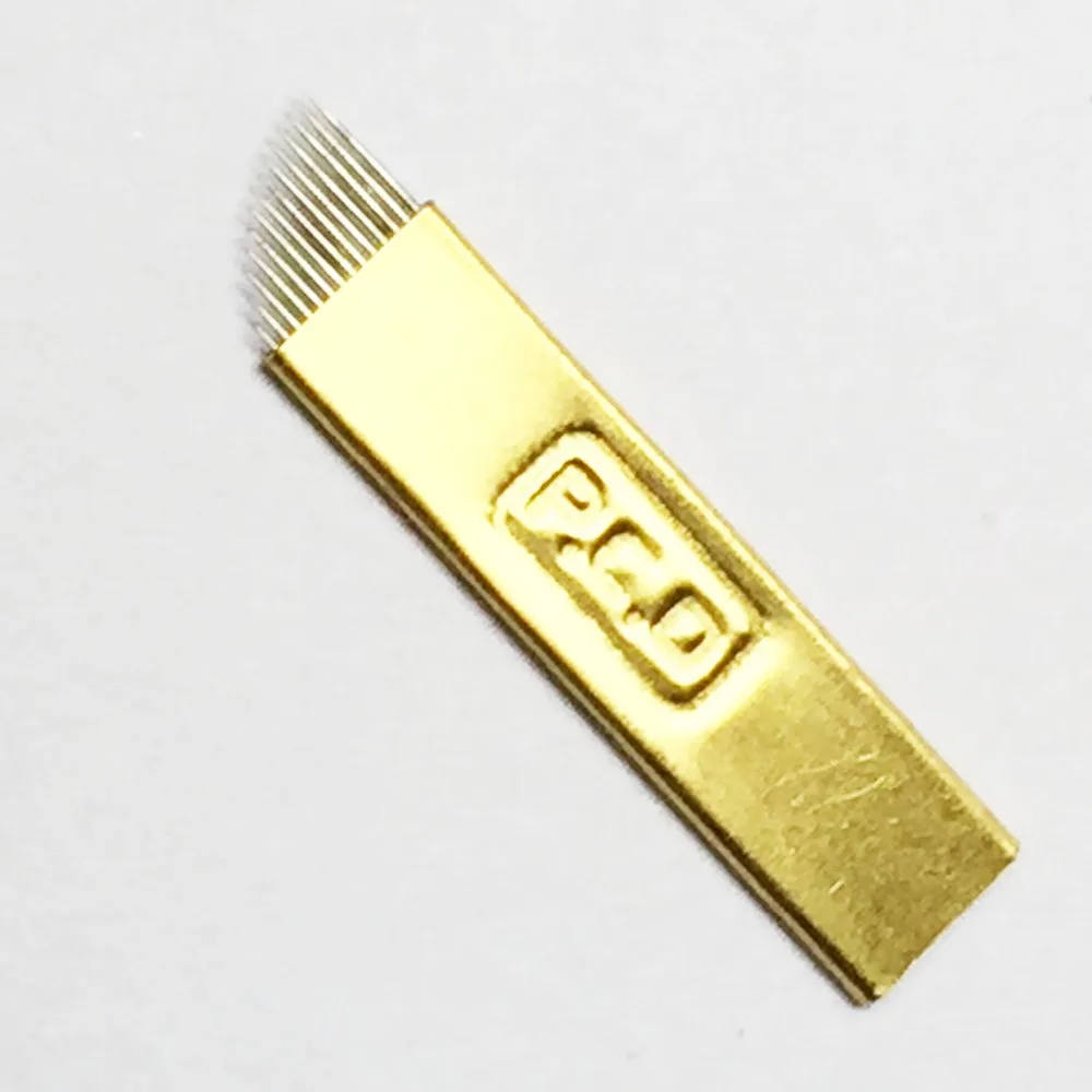 100 шт. иглы для татуажа бровей 12/14 пин|14 needle|tattoo needleseyebrow tattoo needle |