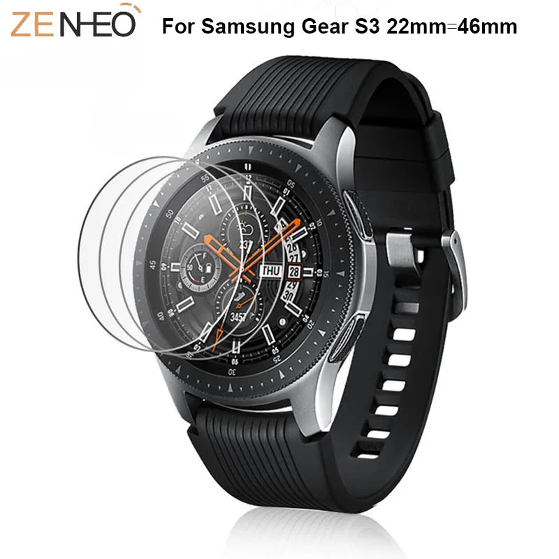 Tempered film protective cover For Samsung Gear S3 watch 2.5D explosion-proof scratch-resistant Protective Screen Protector | Наручные