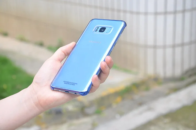 Для samsung S8 s8plus, задняя крышка, прозрачный чехол, противоударный, 360, милый, для оригинала s8 s8+, для телефона, прозрачный, роскошный, жесткий, аксессуары для ПК