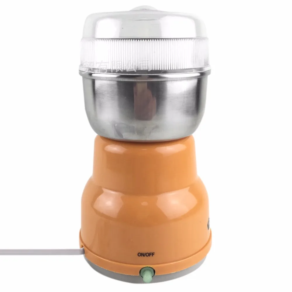 

Electric Stainless Steel Coffee Bean Grinder Home Milling Machine Kitchen 220V
