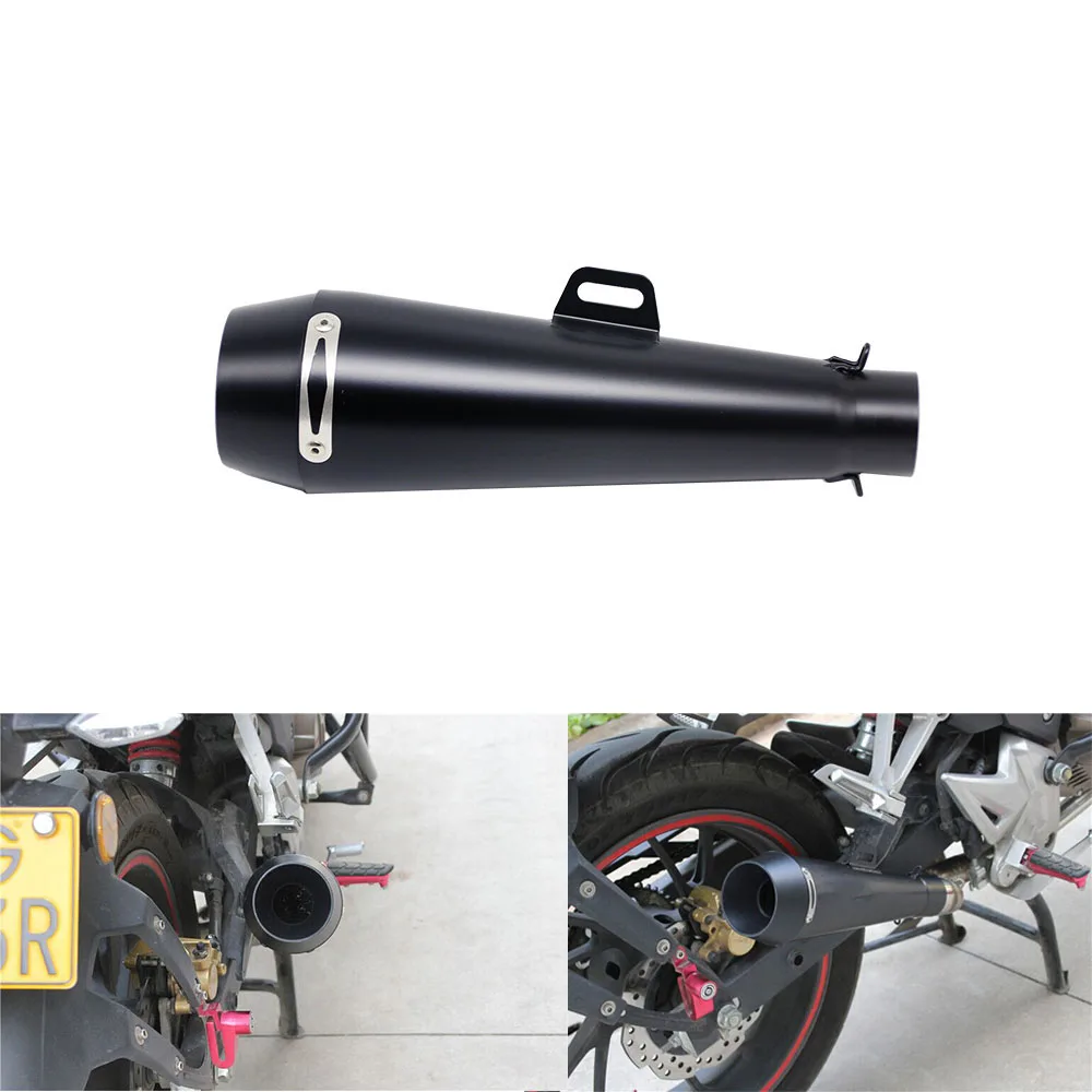Универсальный глушитель для мотоцикла ZS M4 выхлопная труба CBR125 CB400 CBR600 CB750 Z250 TMAX530