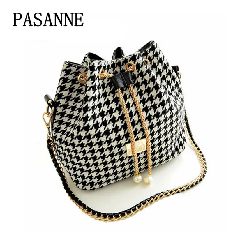 PASANNE модная женская сумка 2018 сумки через плечо Студенческая мессенджер с