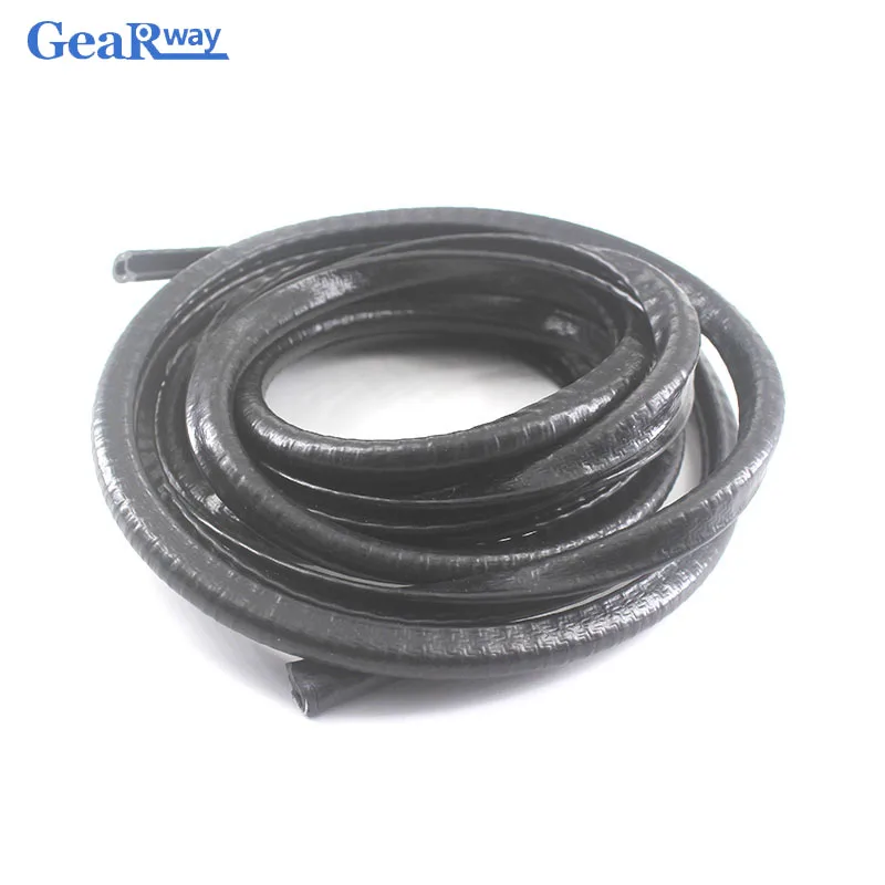 Резиновая уплотнительная лента U образная самоблокирующаяся для дверей