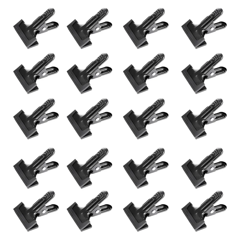 Neewer фотостудия 20 штук Сверхмощный зажим для фона зажимы с защитными резиновыми