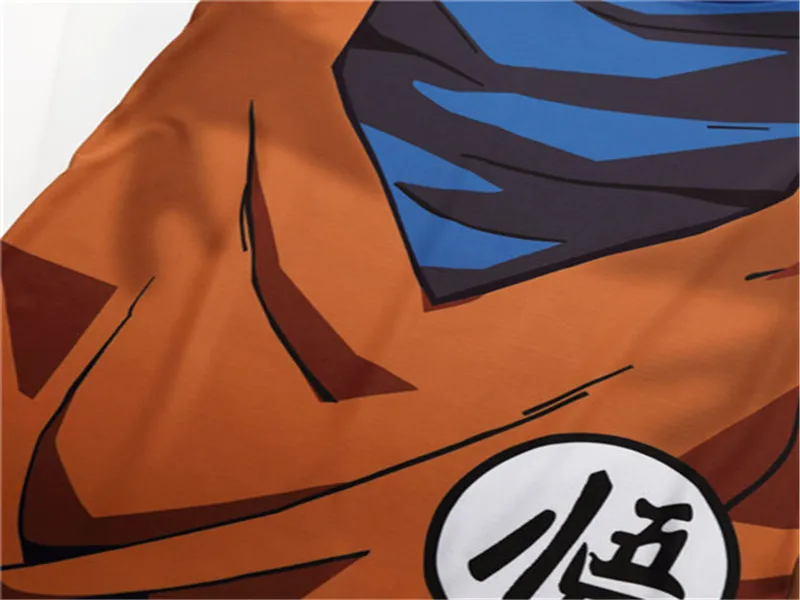 Аниме Dragon Ball Z Супер Saiyan Vegeta Goku Футболка мужская Dragon ball костюм косплей фитнес под футболки homme