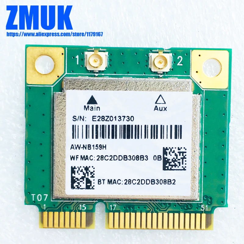 Беспроводная Wi Fi карта Realtek RTL8723BE Bluetooth 4 0 802.11b/g/n для ноутбуков ASUS серии|wireless wifi