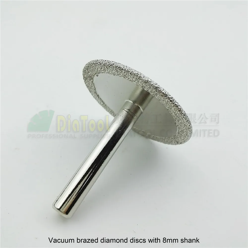 Алмазная пила диаметром 50 мм с вакуумным паянием и хвостовиком 8 мини-диск 2 дюйма