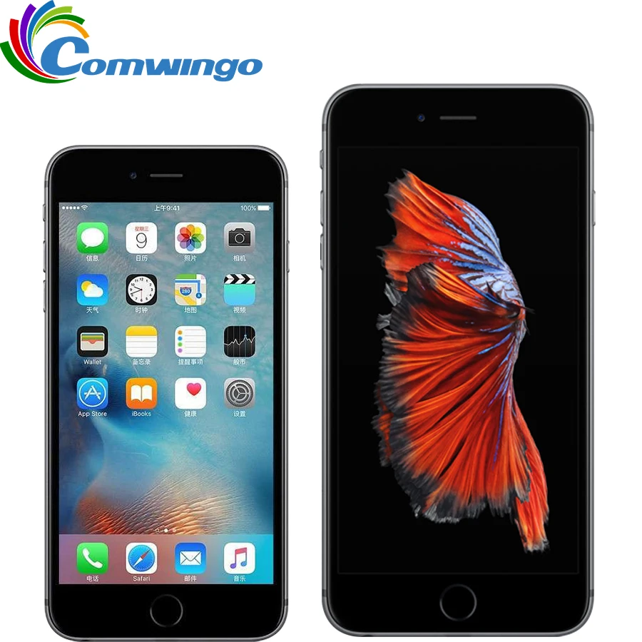 Оригинальный разблокированный Apple iPhone 6S &amp 6s Plus Двухъядерный 2 Гб ОЗУ 16/64/128 ПЗУ 4 7