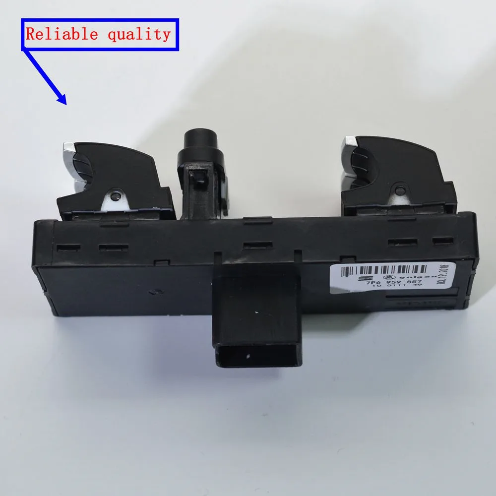 OEM 7P6959857 электрический Черный подлинный переключатель окна питания подходит для 2011~ Sharan 7P6 959 857