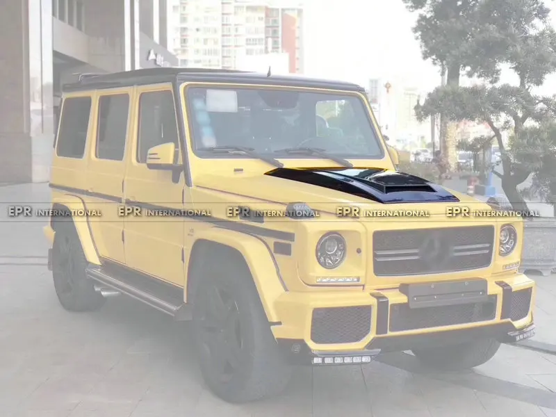 Карбоновый капот для BENZ W463 G Class BRS style карбоновый капот Ventd Body Kit Отделка тюнинг аксессуары для W463 гоночная часть