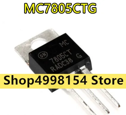 100% новый и оригинальный MC7805CTG MC7805CT 7805CT|Запасные части| |