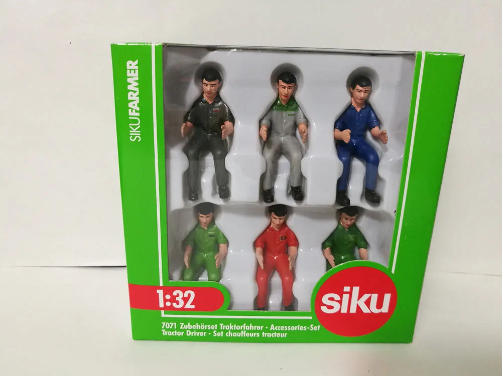 SIKU 1:32 фермерский трактор драйвер фигурка игрушка