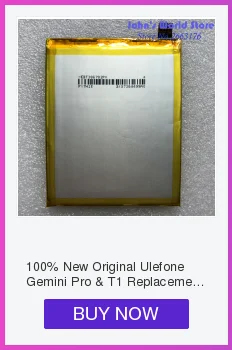Ulefone Gemini запасная батарея 3250 мАч запасная батарея для Ulefone Gemini MTK6797 смартфон
