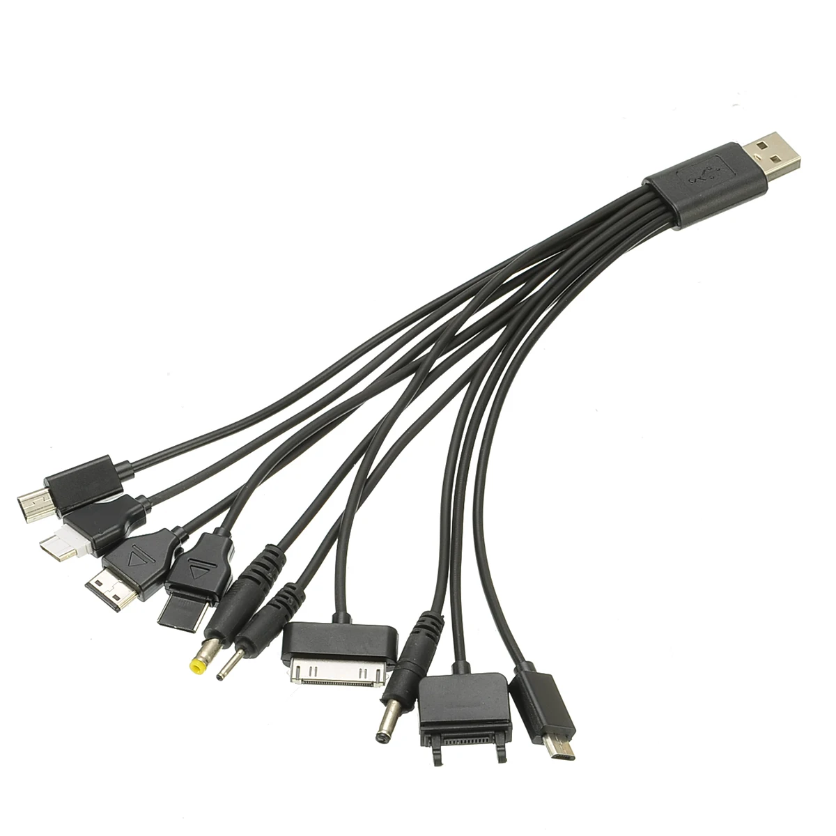 10 в 1 Универсальный многофункциональный USB мульти кабели для зарядное устройство для мобильных телефонов линия для iphone/ipad/samsung/htc/Nokia/MP3