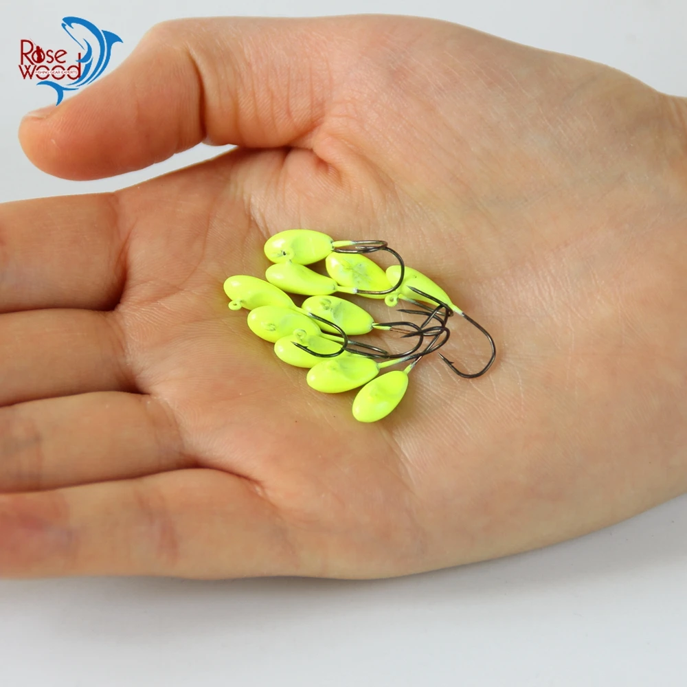 Рыболовная приманка-джиг недорогая джиг-голова для подледной рыбалки 1 г с